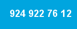 924 922 76 12